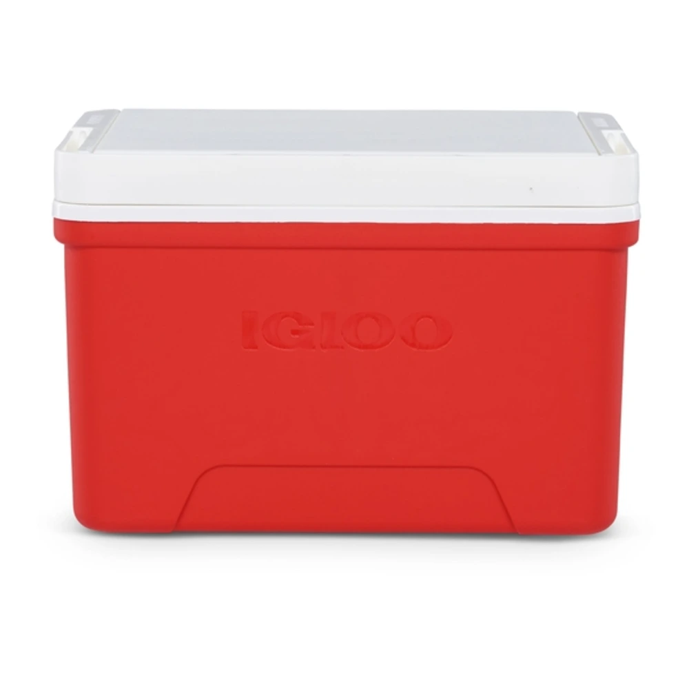 Igloo Laguna 9 Quart Cooler Box, Lunch Cooler with Reversible Tray Lid and Cup Holders, Cool Riser, Fold-Flat Handle, Red Star - 00032479 - Image 3