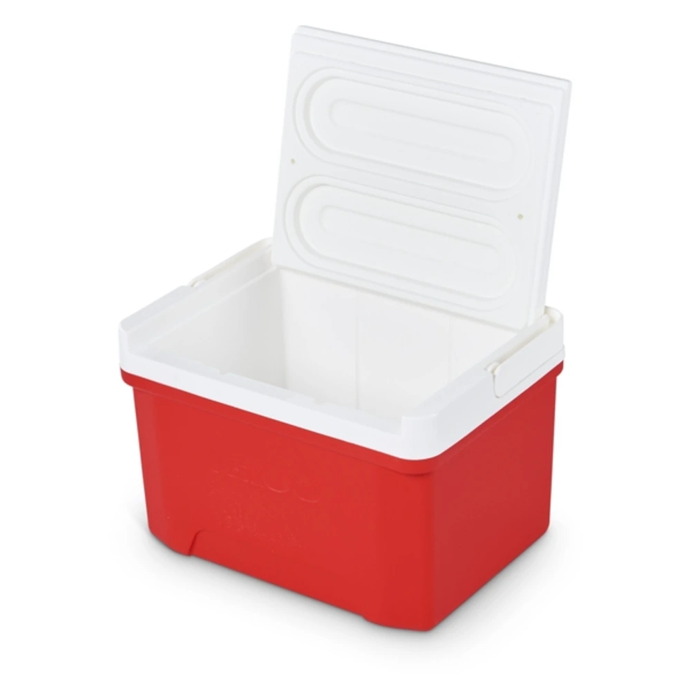 Igloo Laguna 9 Quart Cooler Box, Lunch Cooler with Reversible Tray Lid and Cup Holders, Cool Riser, Fold-Flat Handle, Red Star - 00032479 - Image 5