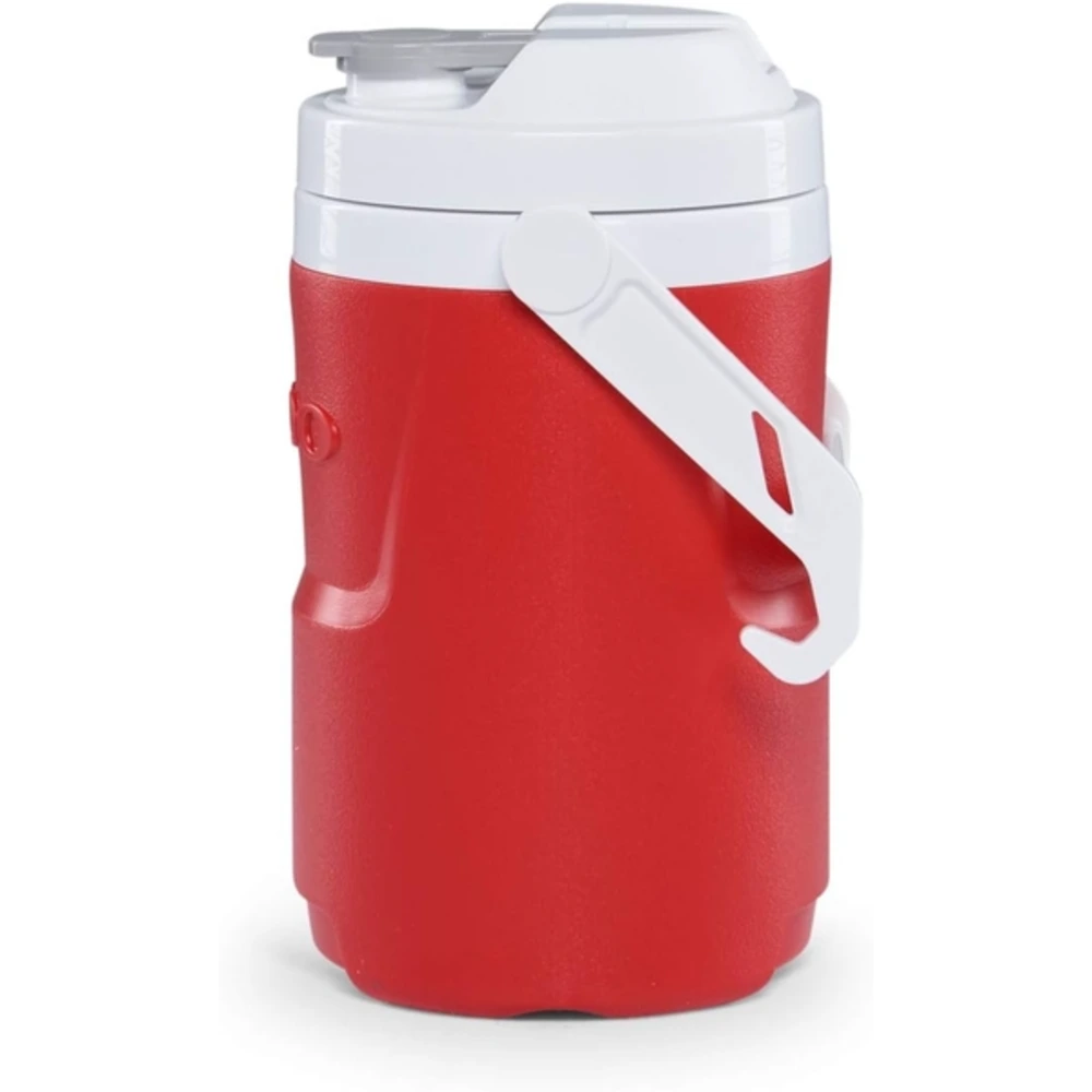 Igloo Laguna Half Gallon Water Jug, Insulated Sports Jug, Flip Cap, Leak Resistant, Chain Links Hooks, Cool Riser, Red Star - 00031253 - Image 4