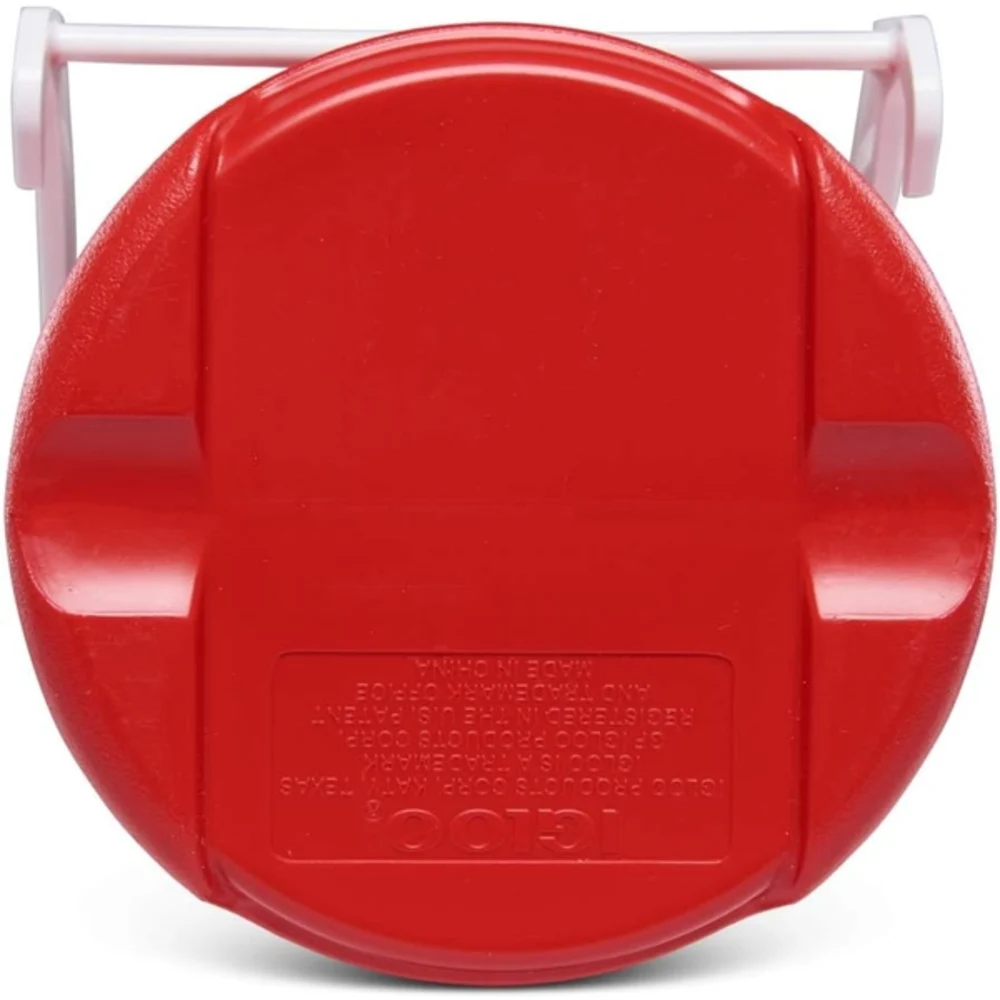 Igloo Laguna Half Gallon Water Jug, Insulated Sports Jug, Flip Cap, Leak Resistant, Chain Links Hooks, Cool Riser, Red Star - 00031253 - Image 6