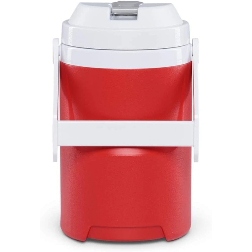 Igloo Laguna Half Gallon Water Jug, Insulated Sports Jug, Flip Cap, Leak Resistant, Chain Links Hooks, Cool Riser, Red Star - 00031253 - Image 7