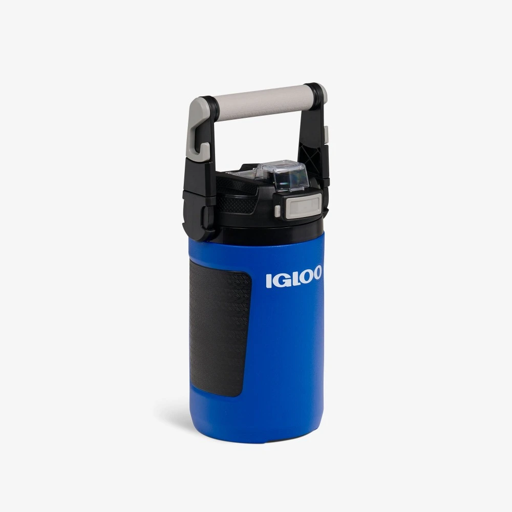 Igloo Rival Half Gallon Auto Chug Jug, Insulated Sports Water Jug, CONNEXT Hang and Clip, Leak Resistant, Gym and Sports, Sport Blue - 00031533 - Image 4