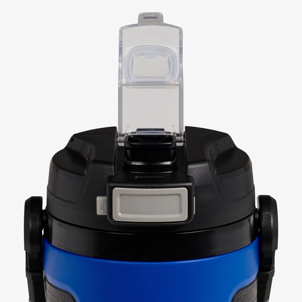 Igloo Rival Half Gallon Auto Chug Jug, Insulated Sports Water Jug, CONNEXT Hang and Clip, Leak Resistant, Gym and Sports, Sport Blue - 00031533 - Image 6