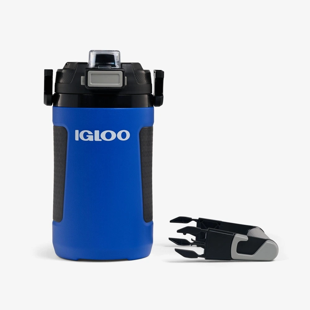 Igloo Rival Half Gallon Auto Chug Jug, Insulated Sports Water Jug, CONNEXT Hang and Clip, Leak Resistant, Gym and Sports, Sport Blue - 00031533 - Image 7