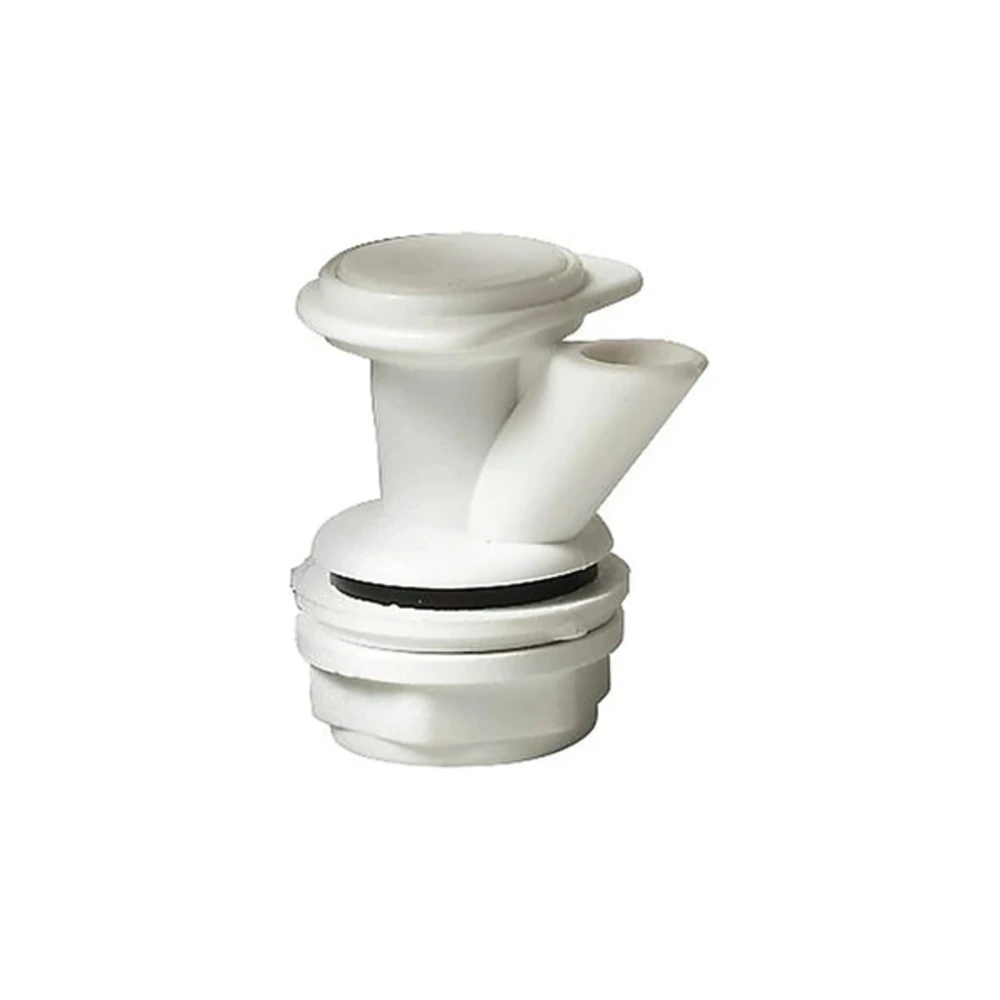 Igloo Standard Push Button Spigot, Replacement Tap for 2 to 10 Gallon Water Coolers, Gasketed Nut, Recessed Fit, White - 00024009 - Image 4