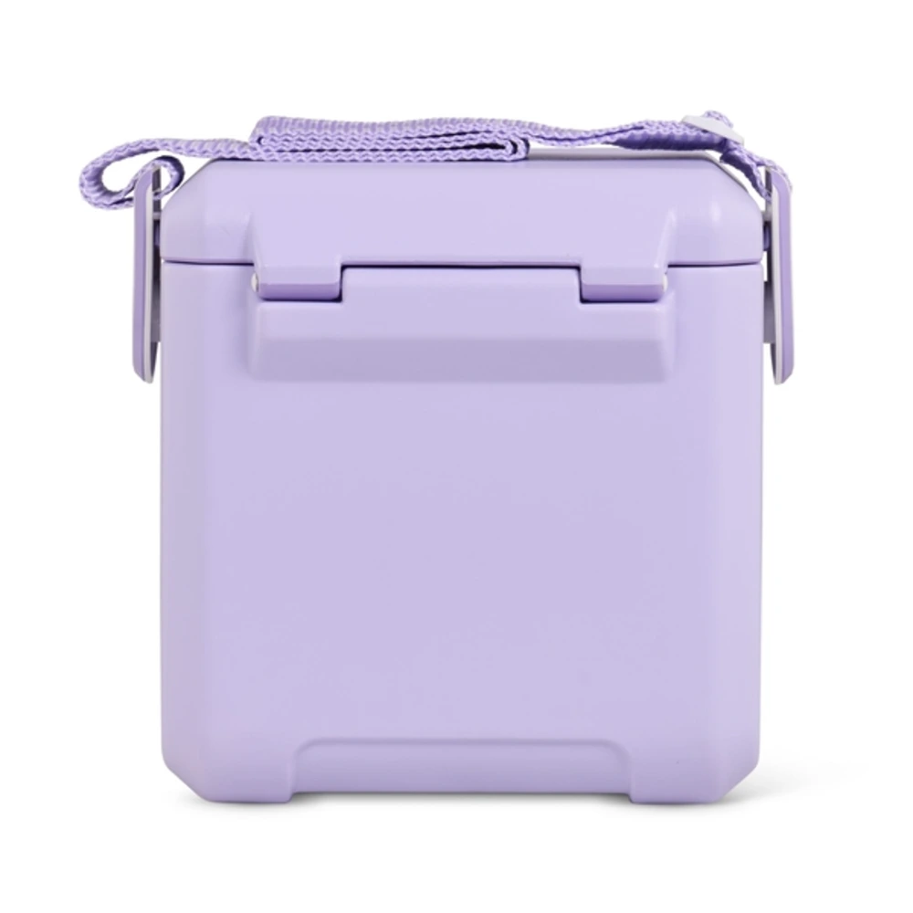 Igloo Tag Along Too 11 Quart Cooler, Compact Cube Cooler with Woven Crossbody Strap, MaxCold Insulation, Locking Lid, Lilac - 00032973 - Image 5