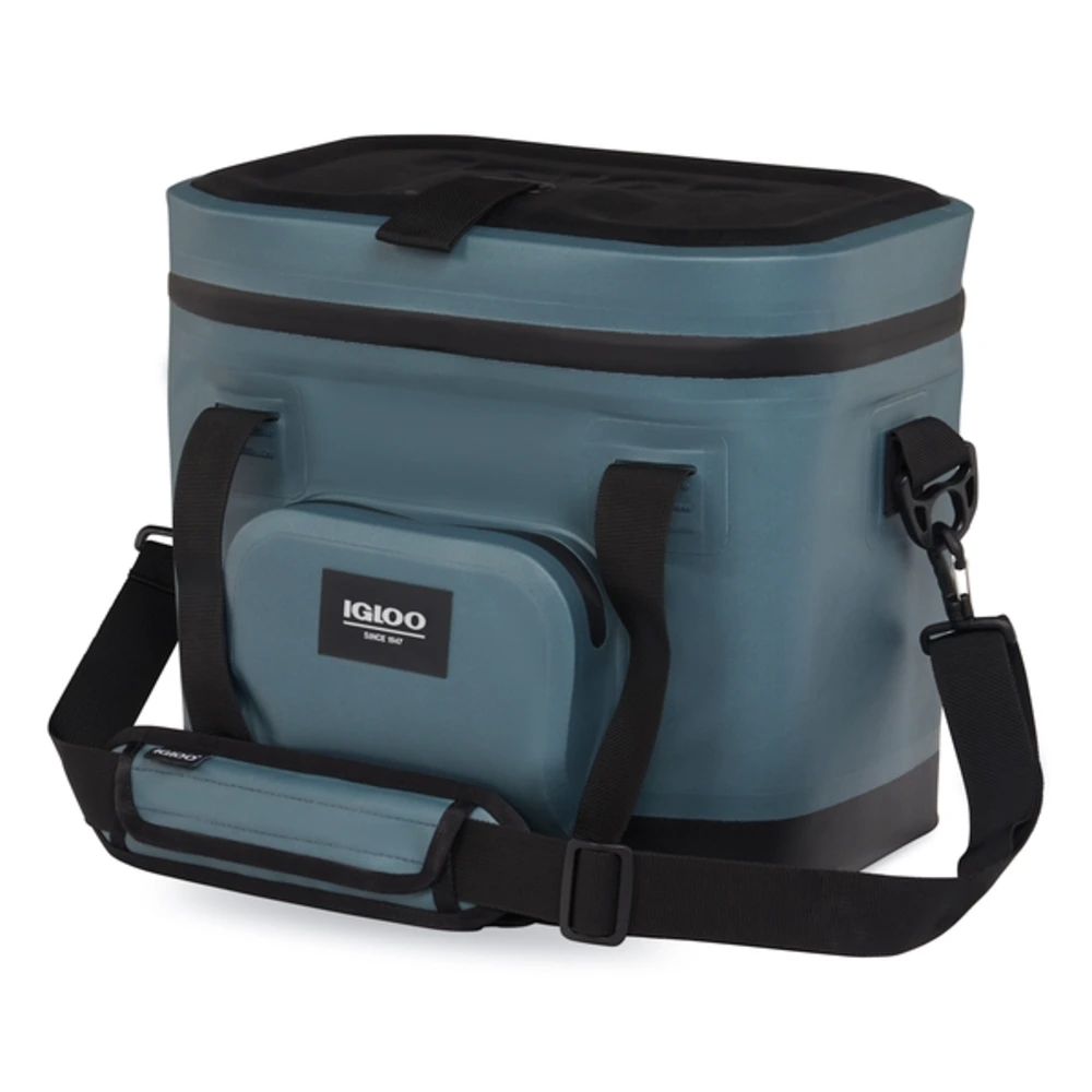 Igloo Trailmate 18 Can Softside Cooler Bag, MaxCold Ultra Insulation, Weather-Resistant 600D Shell, Wide Opening, Spruce - 00062203 - Image 4