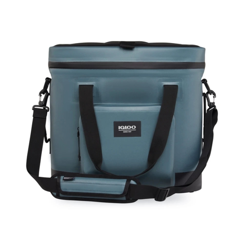 Igloo Trailmate 30 Can Softside Cooler Bag, MaxCold Ultra Insulation, Weather-Resistant 600D Shell, Wide Opening, Spruce - 00062207