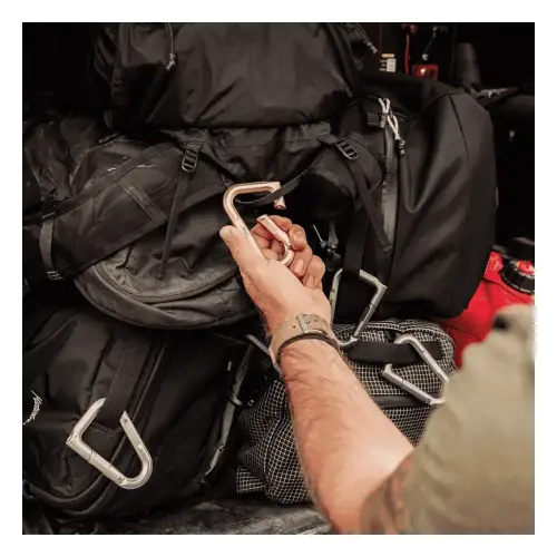 Matador BetaLock Locking Carabiner, Key Lock Aircraft-Grade Aluminium Clip, Anti-Theft for Backpacks and Luggage, TSA, Orchid - MATQLL001PRP - Image 4