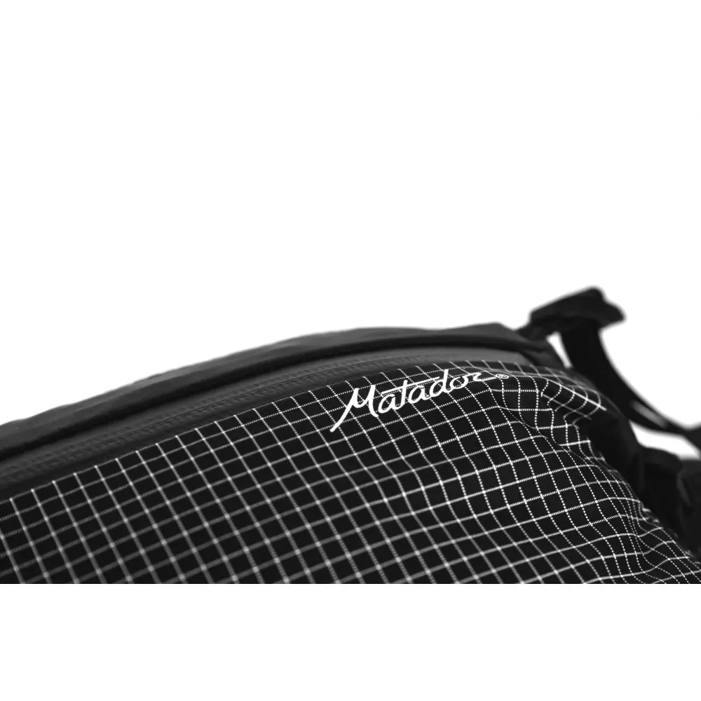 Matador Freerain Waterproof Packable Hip Pack 2-4L, Roll-Top Waist Bag, Sealed Seams, Hands-Free Valuables Pouch, Black - MATFRHP001BK - Image 4