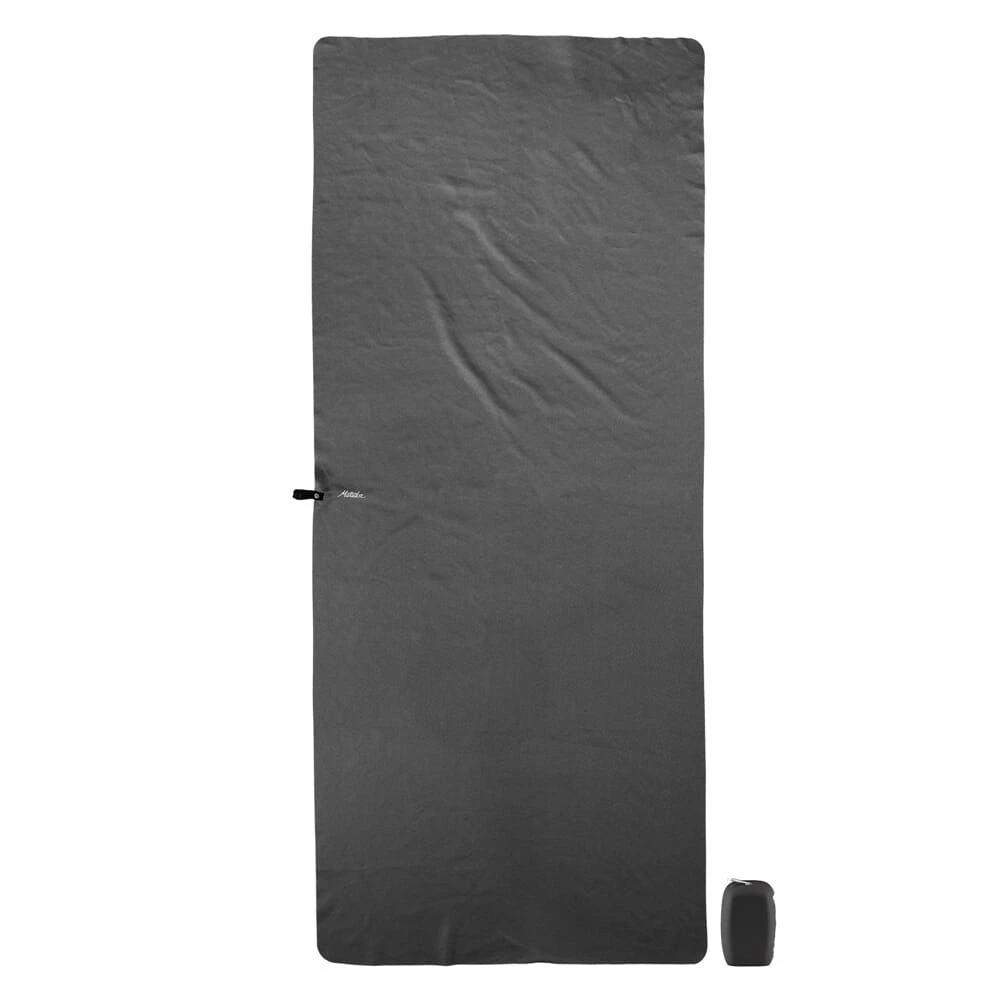 Matador NanoDry Packable Shower Towel Large, Quick Dry Nanofibre Travel Towel, Silicone Case with Carabiner, Charcoal - MATNDL2001CH - Image 5