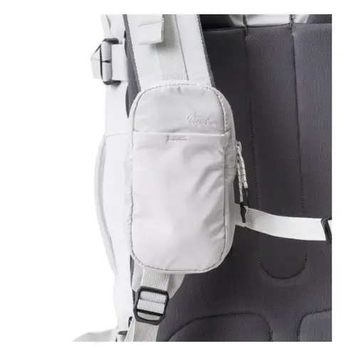 Matador Speed Stash, Backpack Shoulder Strap Pocket, Quick Access Phone and Passport Pouch, Universal Fit, Arctic White - MATUSP001W - Image 8
