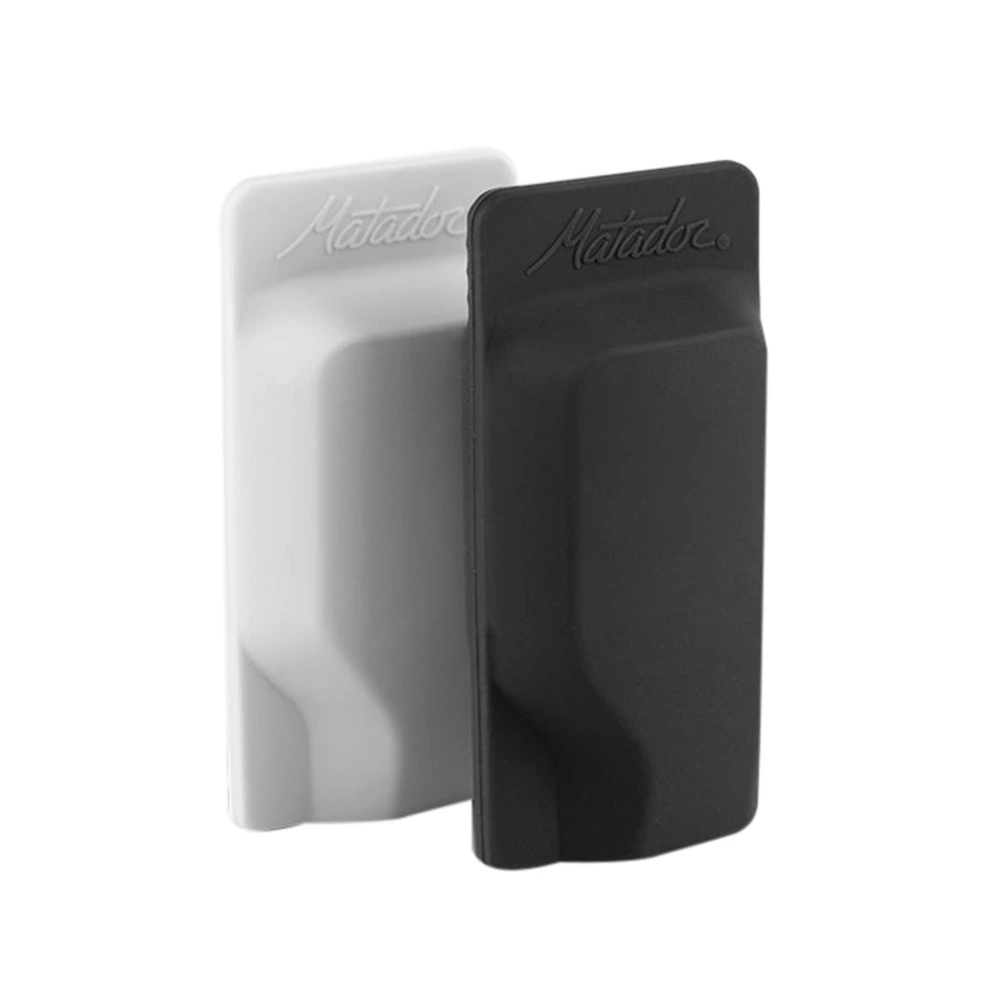 Matador Toothbrush Caps 2 Pack, Food-Safe Silicone Travel Toothbrush Covers, BPA Free, Dishwasher Safe, Charcoal and Light Grey - MATTC2001BK