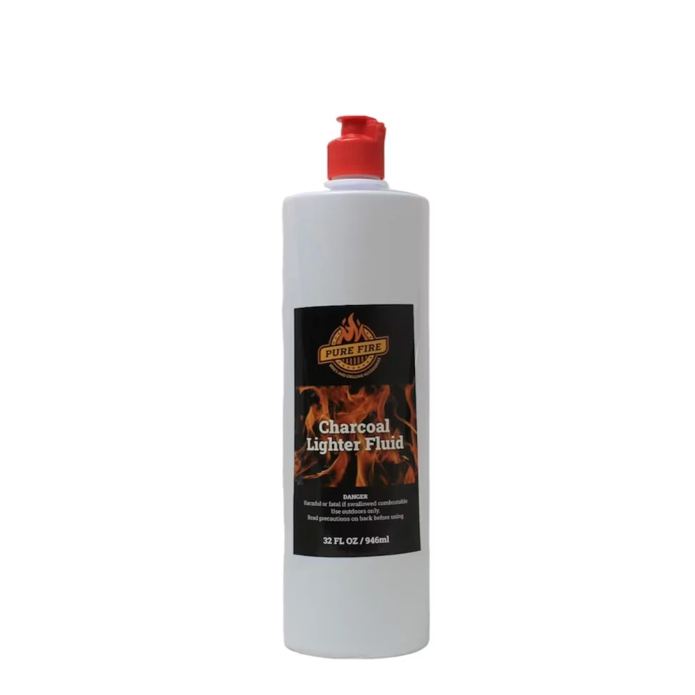 Pure Fire Liquid Firelighter 32 oz, Pour-On Fire Starter for Wet and Difficult Tinder, Campfire and BBQ Lighting Fluid - PF32OZ - Image 4