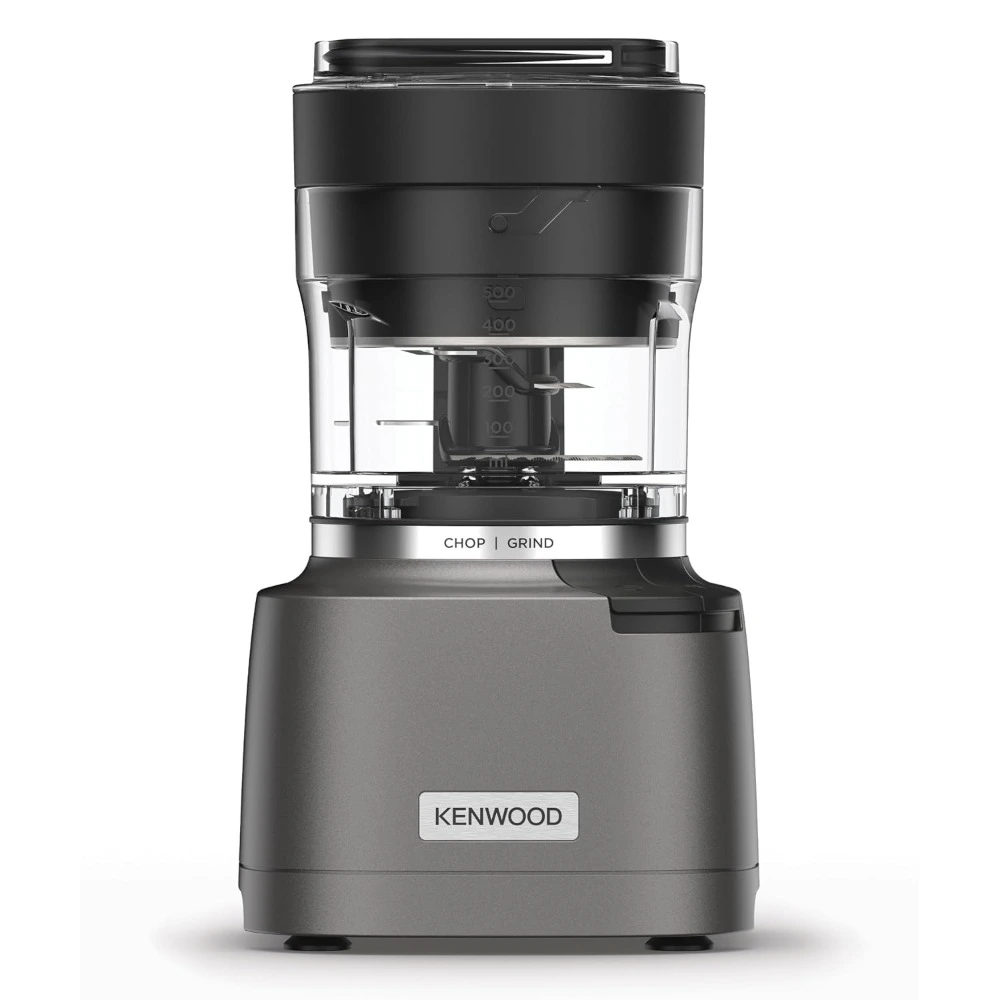 Kenwood Duo Prep 2-in-1 Chopper with Grinder, 800-Watt Power, Dual Food Preparation Functions, Chopping and Grinding Design for Everyday Kitchen Use - CHP80.000SI