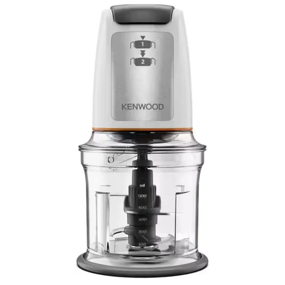 Kenwood Easy Chop Mini Chopper, 500-Watt Power, Compact Food Chopping Design for Everyday Kitchen Preparation, Convenient Appliance for Chopping Ingredients, White - CHP61.100WH
