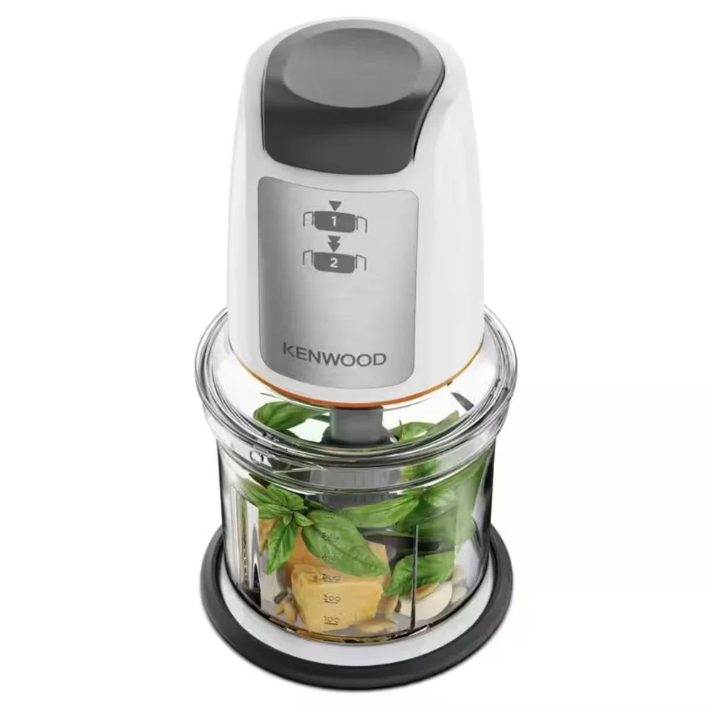 Kenwood Easy Chop Mini Chopper, 500-Watt Power, Compact Food Chopping Design for Everyday Kitchen Preparation, Convenient Appliance for Chopping Ingredients, White - CHP61.100WH - Image 2