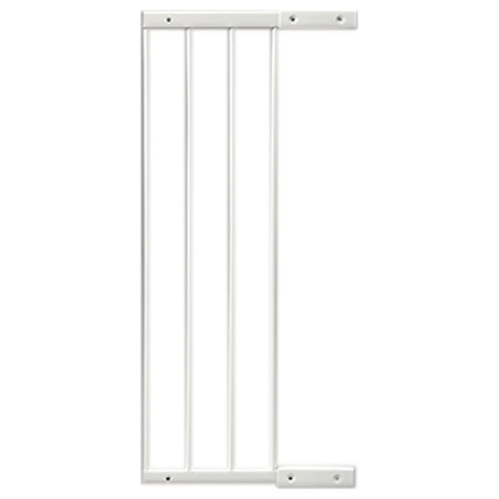 KidCo Angle Mount Safeway 10 Inch Baby Gate Extension for Hardware Mount Gate G2100, White Metal Panel - G4200