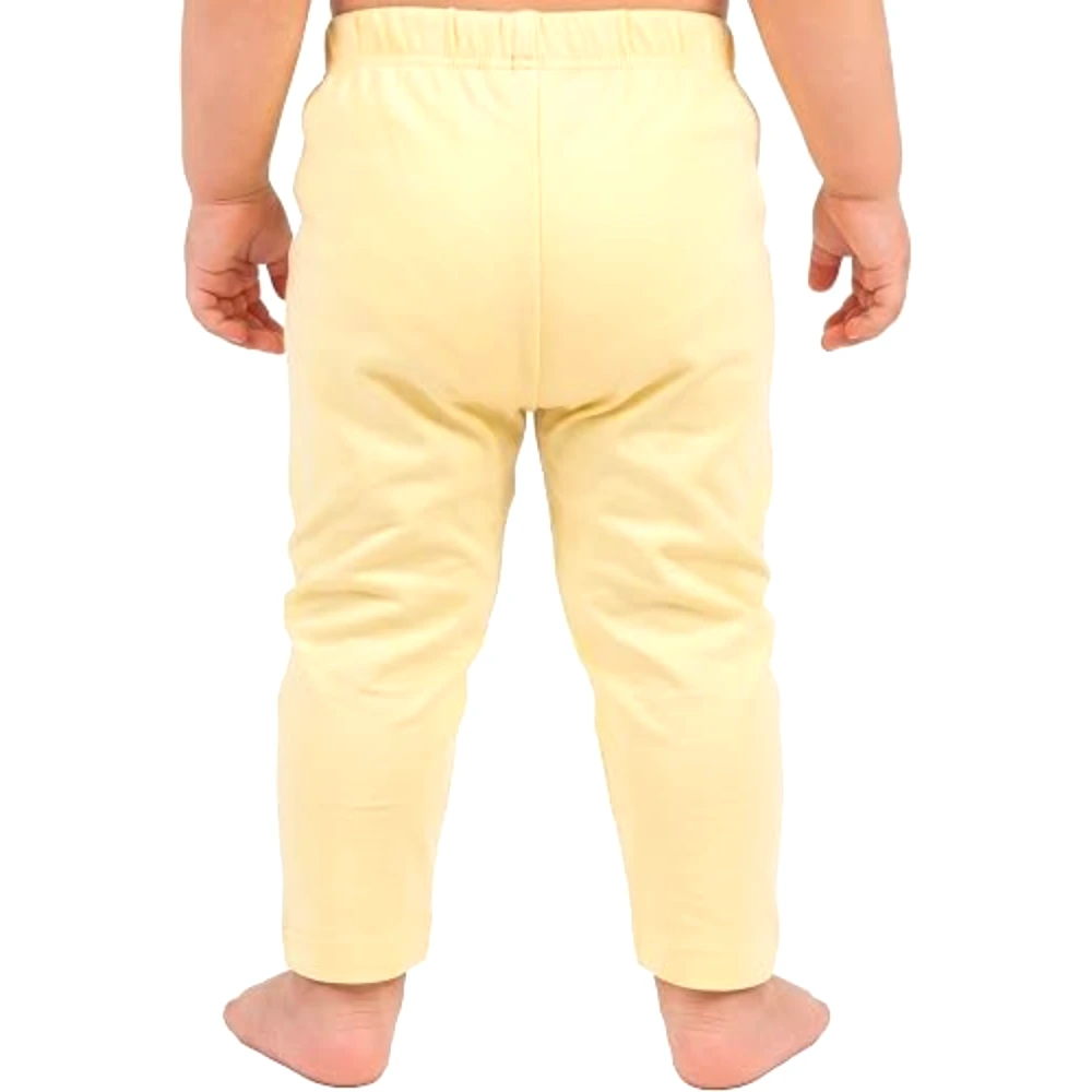 AIKO Infant Sunny Crab Baby Girls Pants, 100 Percent Cotton, Regular Fit, Casual Wear, 6-9 Months, Yellow - TU23747 - 6-9M - Image 2