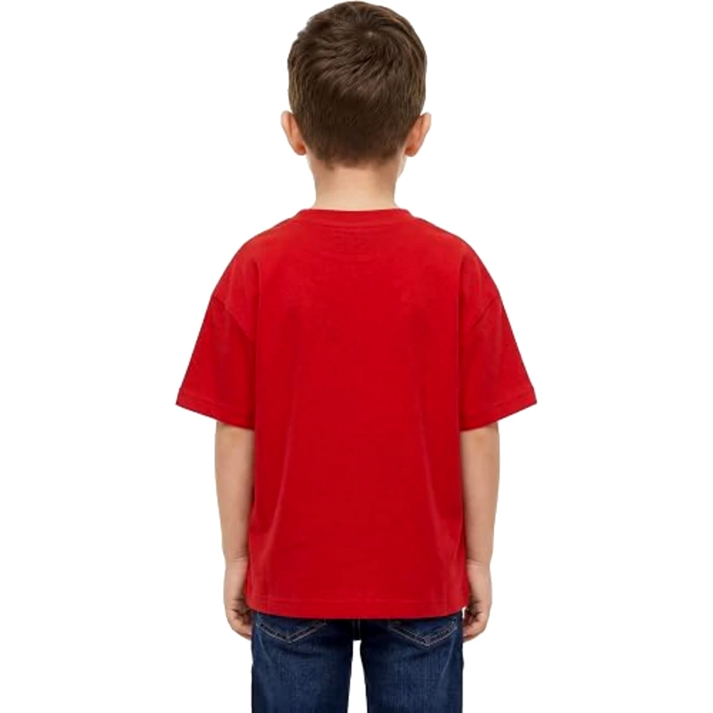 Disney Goofy Boys T-Shirt, 100 Percent Cotton, Crew Neck, Oversized Fit, Casual Wear, 2-3 Years, Red - TU26217-2-3 - Image 2