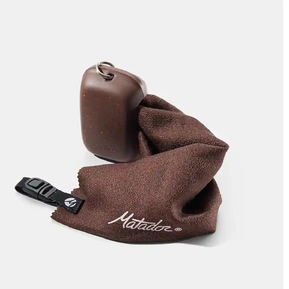 Matador NanoDry Trek Towel V3, Small, Garnet - MATNDS3001R