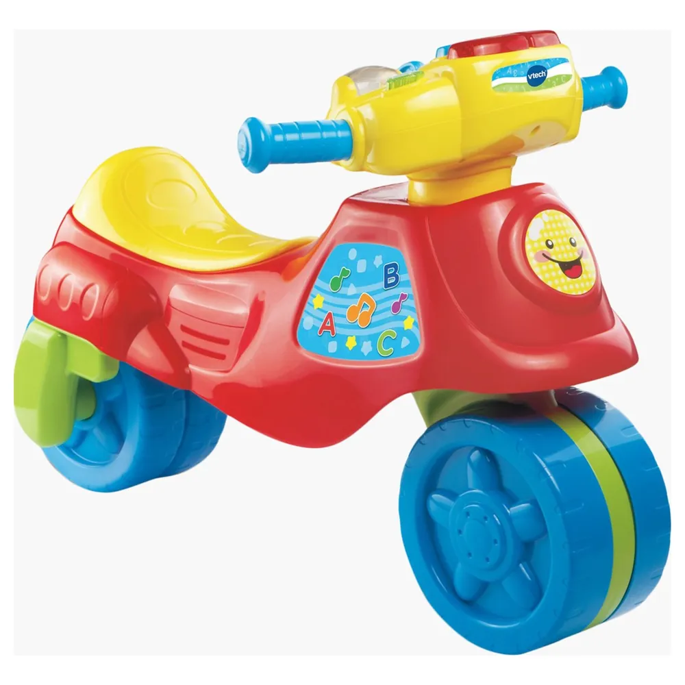 VTech Baby 2-in-1 Tri to Bike Go and Learn Motorbike, Ride-On Tricycle to Balance Bike with Interactive Dashboard, Motion Sensor and 70+ Sounds - VT80-181703