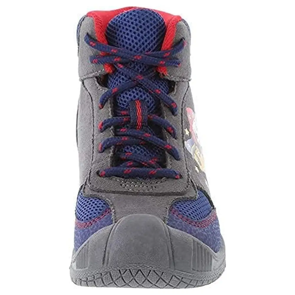 Nickelodeon Paw Patrol Boys Hiker Shoes with Character Detail, Padded Collar and Tongue, Lace-Up Fit and Rugged Rubber Outsole, Size 6, Multicolour - Image 4