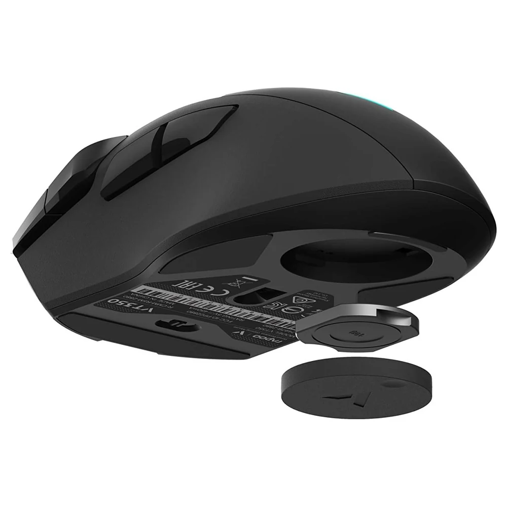 Rapoo VPRO VT350 Dual-Mode Wired and 2.4GHz Wireless Gaming Mouse, 5000 DPI, 11 Programmable Buttons, Onboard Memory, Rechargeable, Black - VT350 - Image 7