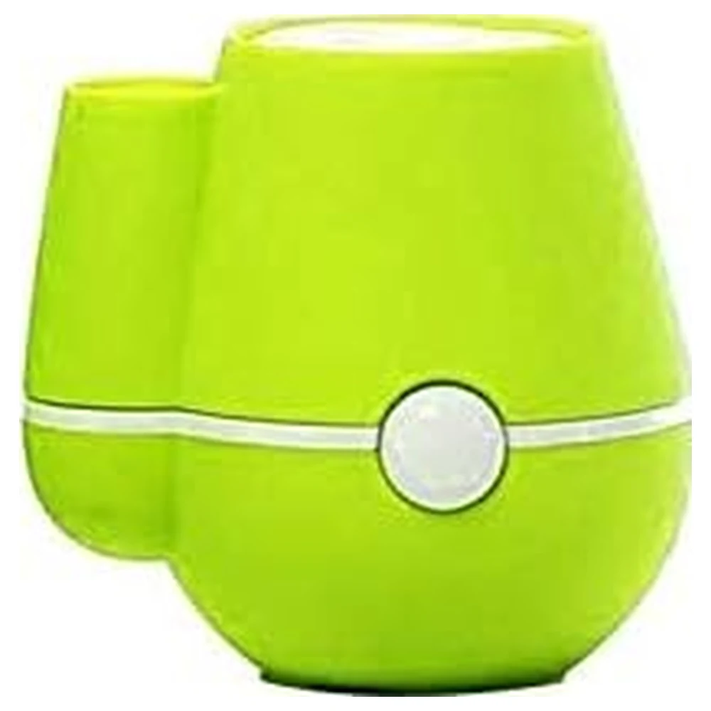 Someg USB Mini Vase Humidifier and Aroma Diffuser with Flower Holder, Touch Control, Green - Image 2