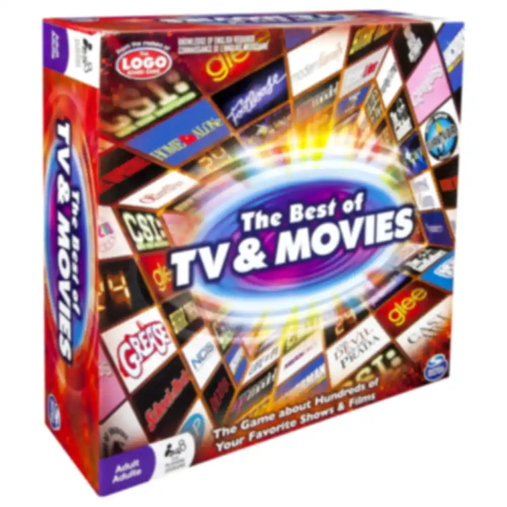 Spin Master Games The Best of TV and Movies Trivia Board Game, 400 Cards and 1500+ Questions for 2-6 Players, Family Game Night - 6022551 - Image 2