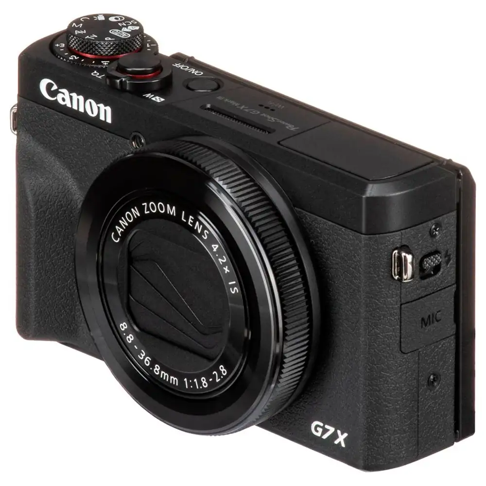 Canon PowerShot G7 X Mark III Compact Digital Camera with 20.1MP 1.0 Inch Stacked CMOS Sensor, 24-100mm f1.8-2.8 Lens, 4K Video and YouTube Live Streaming, Black - Image 9
