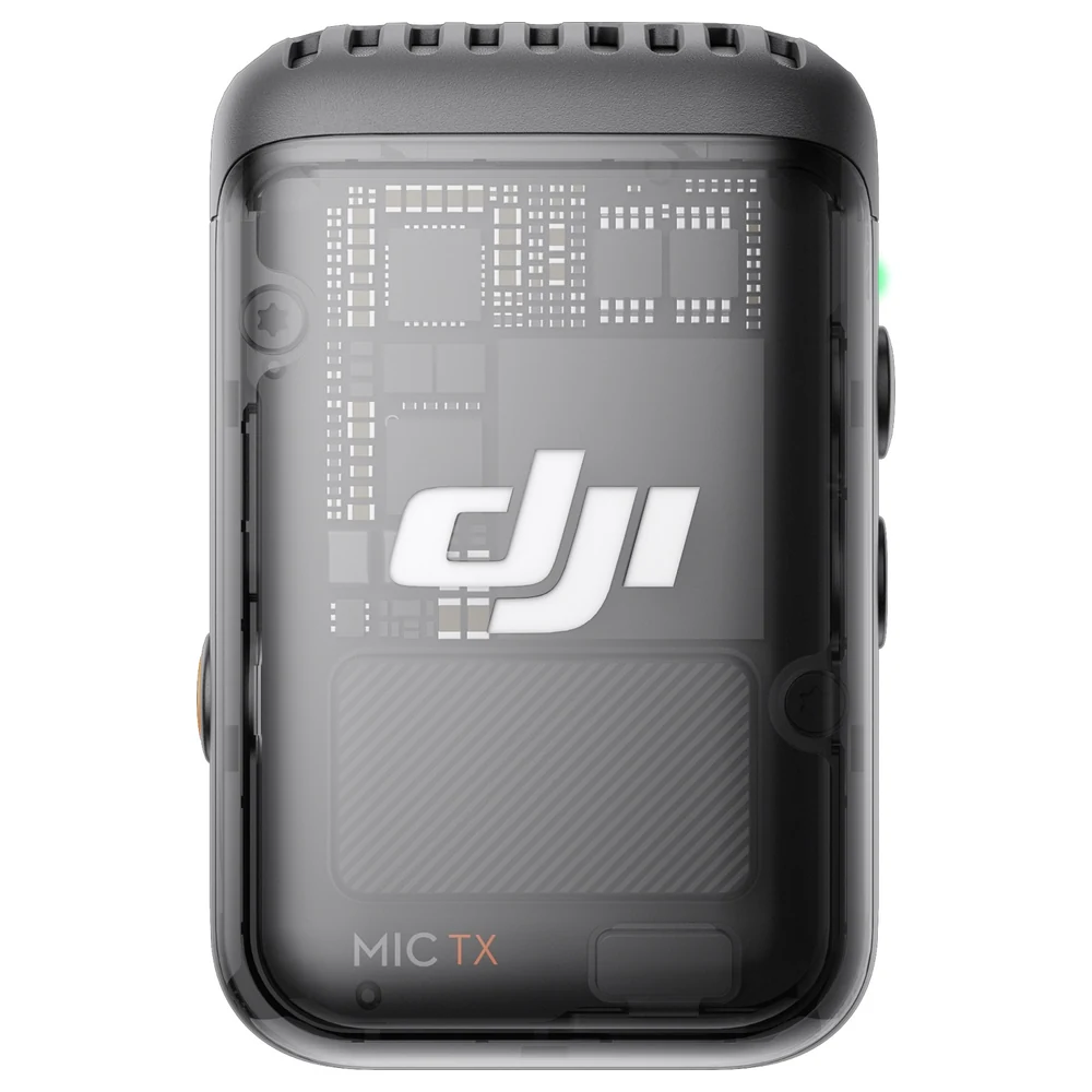 DJI Mic 2 Wireless Microphone Kit 2 TX + 1 RX + Charging Case, Intelligent Noise Cancelling, 32-bit Float Internal Recording, 250m Range, Shadow Black - Image 3