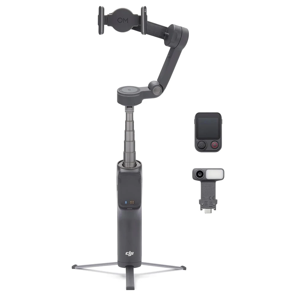 DJI Osmo Mobile 8P Advanced Tracking Combo Phone Gimbal with Multifunctional Module 2 and Osmo FrameTap Remote, 3-Axis Stabilisation, 10h Battery - Image 4