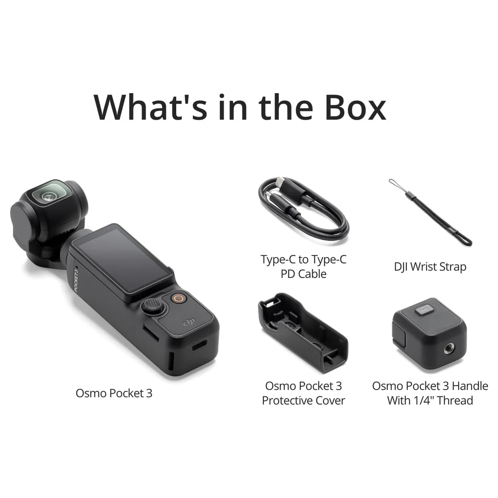 DJI Osmo Pocket 3 Vlogging Camera with 1-Inch CMOS, 4K 120fps Video, 3-Axis Stabilization, ActiveTrack 6.0 Face Tracking and 2-Inch Rotatable Touchscreen - Image 5