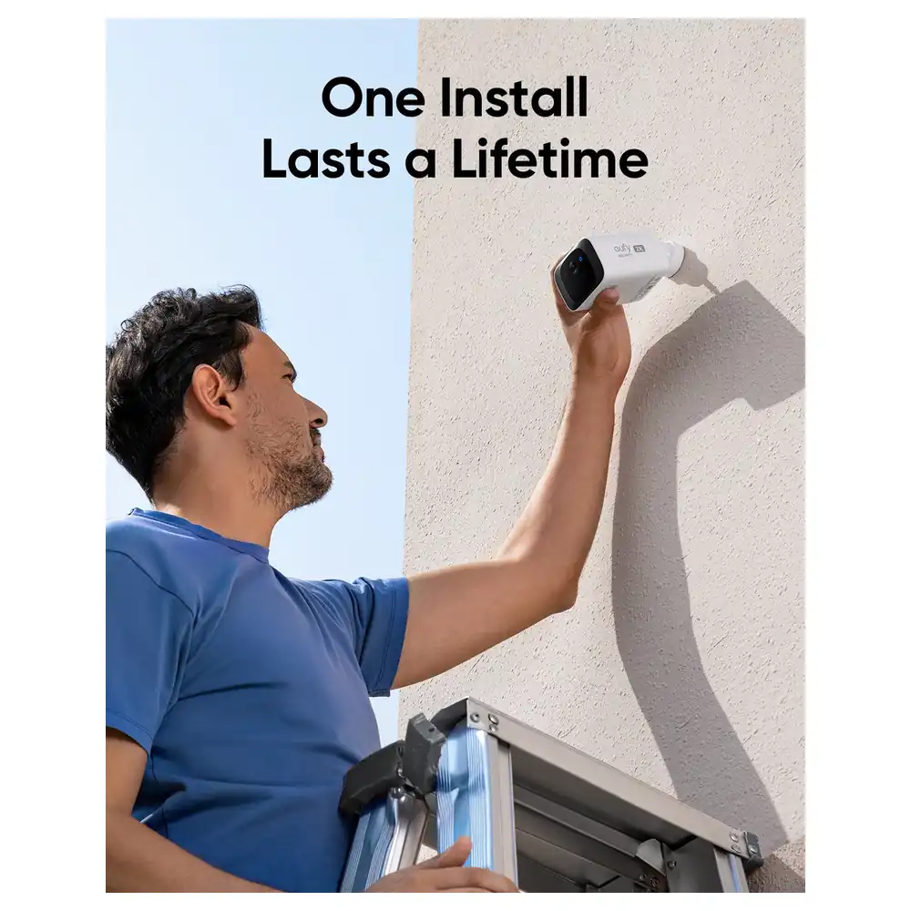 eufy Security SoloCam S220 Solar Security Camera Kit, 2 Cameras plus HomeBase 3, 2K Wireless Outdoor Cameras with Human Detection, IP67 and No Monthly Fee - Image 6