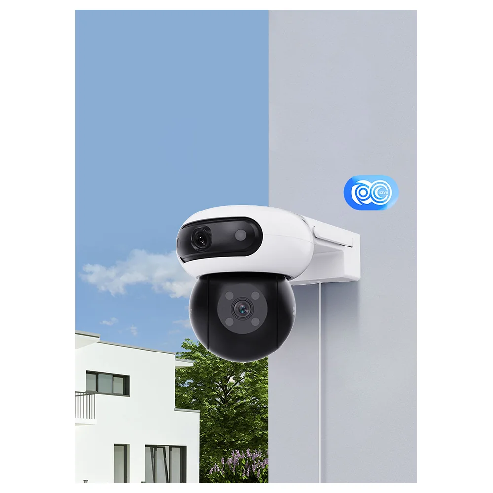 EZVIZ C90 Dual-Lens 2K+ Outdoor Pan-Tilt Wi-Fi Security Camera with 360-Degree Panoramic View, AI Person and Vehicle Detection, 40m Colour Night Vision and Two-Way Talk - CS-C90-R100-8H44WKFL - Image 4