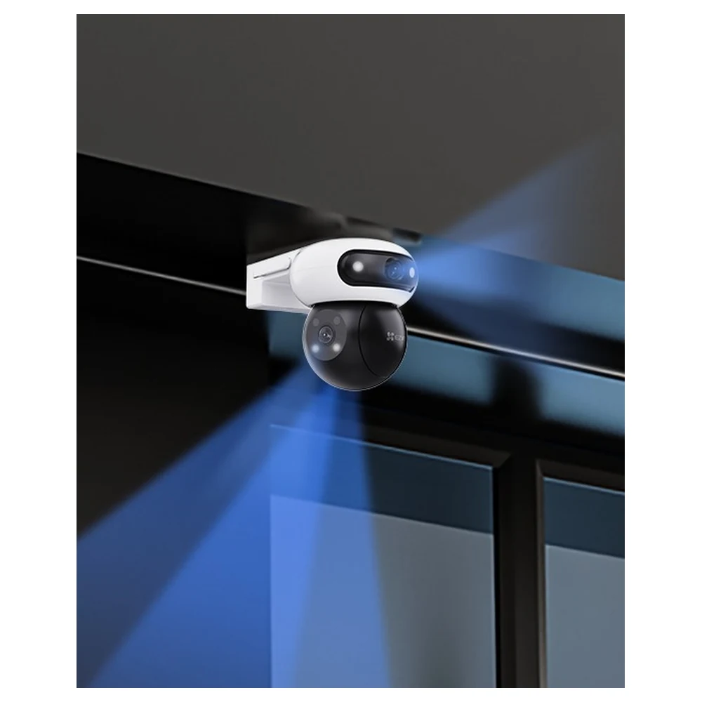 EZVIZ C90 Dual-Lens 2K+ Outdoor Pan-Tilt Wi-Fi Security Camera with 360-Degree Panoramic View, AI Person and Vehicle Detection, 40m Colour Night Vision and Two-Way Talk - CS-C90-R100-8H44WKFL - Image 9