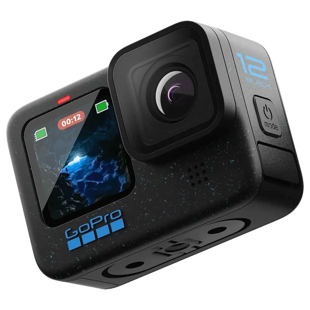 GoPro HERO12 Black Waterproof Action Camera with 5.3K60 Video, 27MP Photos, HDR, HyperSmooth 6.0 Stabilization, Live Streaming and Webcam Mode - CHDHX-121 - Image 2