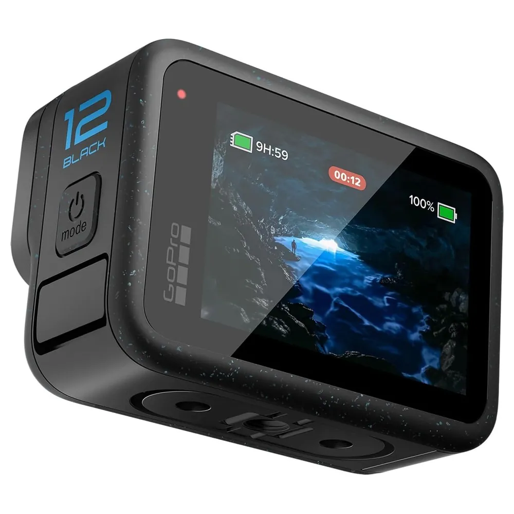GoPro HERO12 Black Waterproof Action Camera with 5.3K60 Video, 27MP Photos, HDR, HyperSmooth 6.0 Stabilization, Live Streaming and Webcam Mode - CHDHX-121 - Image 4