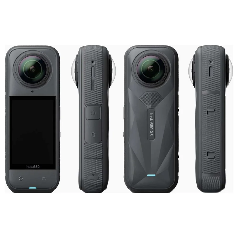 Insta360 X5 Essentials Bundle 8K 360 Action Camera with Extra Battery, Utility Fast Charge Case, Selfie Stick, Lens Guards and Carry Case, Black - Image 8