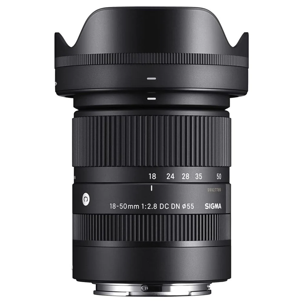 Sigma 18-50mm F2.8 DC DN Contemporary Lens for Sony E-Mount APS-C Cameras, Constant F2.8 Standard Zoom, Compact 290g Design, Fast Near-Silent AF