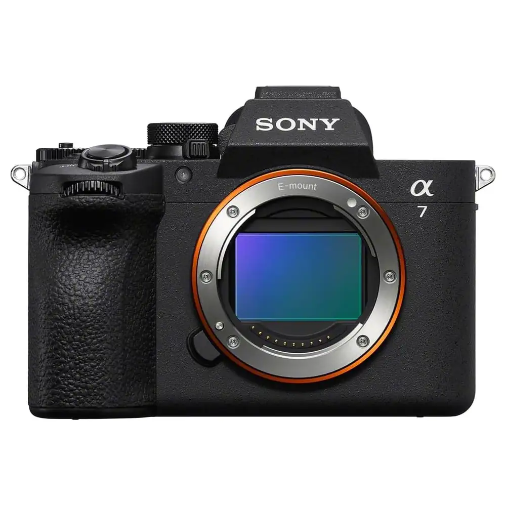 Sony Alpha 7 V Full-Frame Mirrorless Camera Body with 33MP Partially Stacked Exmor RS Sensor, BIONZ XR2 AI Processing, 30fps Burst and 4K 60p 10-bit Video - ILCE-7M5