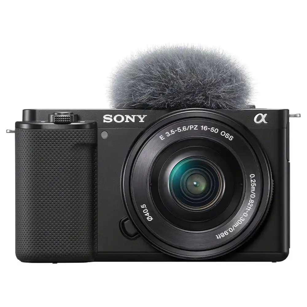 Sony Alpha ZV-E10 APS-C Interchangeable Lens Vlog Camera Kit with E PZ 16-50mm OSS Power Zoom Lens, 24.2MP Exmor CMOS Sensor, 4K Video and Vari-Angle Screen, Black - ZV-E10L - Image 2