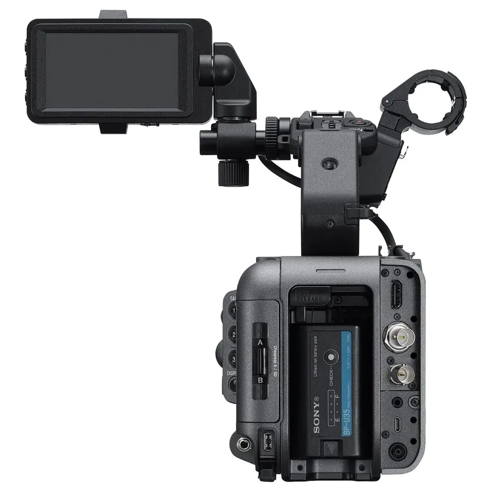 Sony FX6 Full-Frame Cinema Line Camera Body ILME-FX6V with 4K 120fps, 15+ Stops Latitude, Electronic Variable ND Filter and Dual Base ISO - ILME-FX6V - Image 5