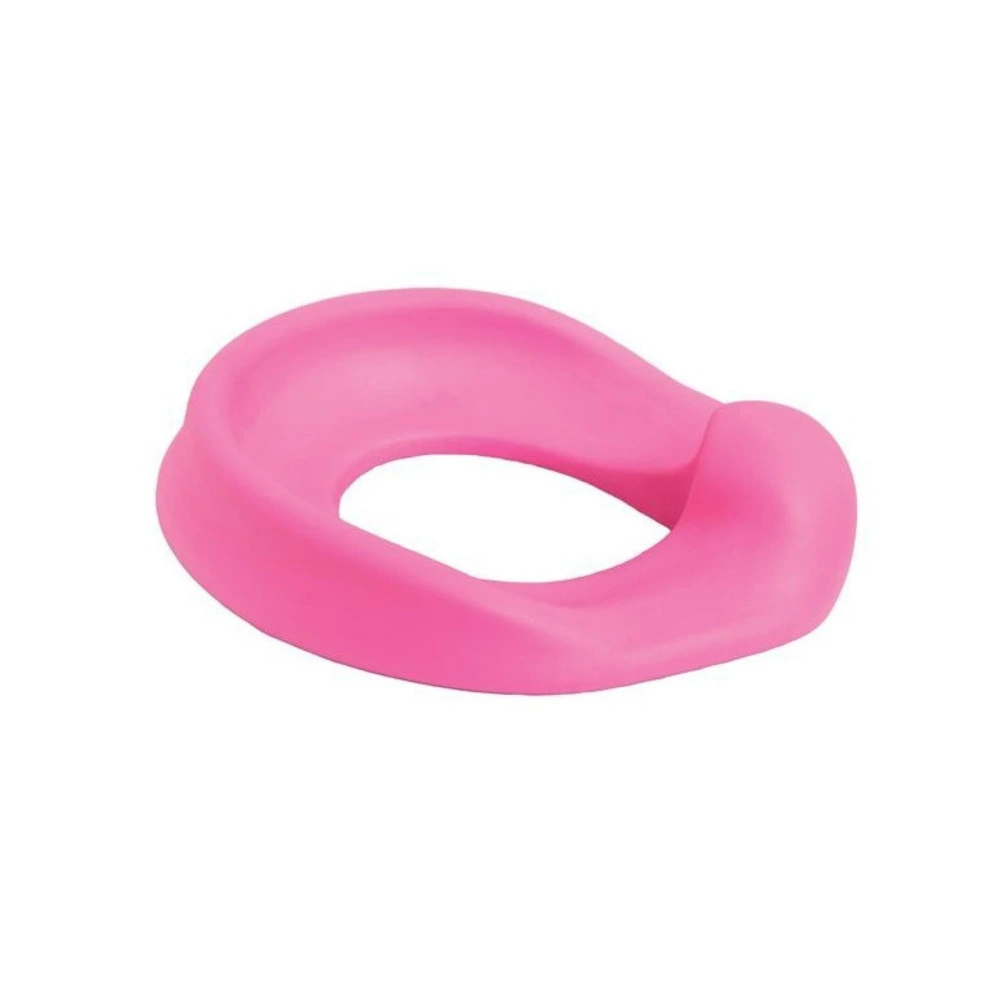Dreambaby Soft Touch Potty Seat, Contoured Foam with High Back and Sides, Anti-Slip Surface, Lightweight and Portable, Easy to Clean, 1 Year and Above, Pink - F676