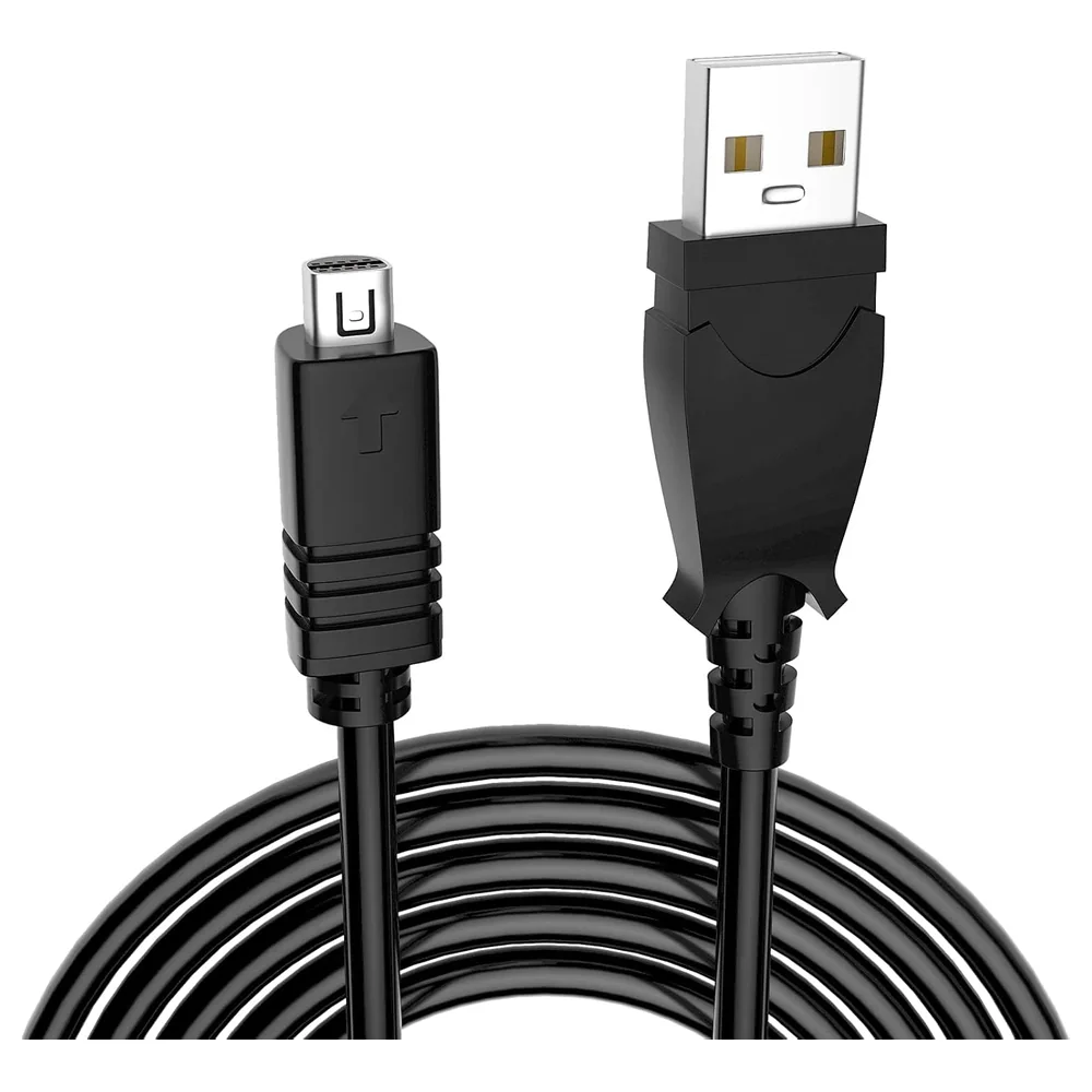eWINNER 10-Pin to USB 2.0 Data Sync Cable for Sony Handycam DCR-SR40, HDR-CX110, DCR-SR200, DCR-SX85, DCR-DVD803, VMC-15FS Compatible, 1.5 m - AZ-WPN5-6VQJ