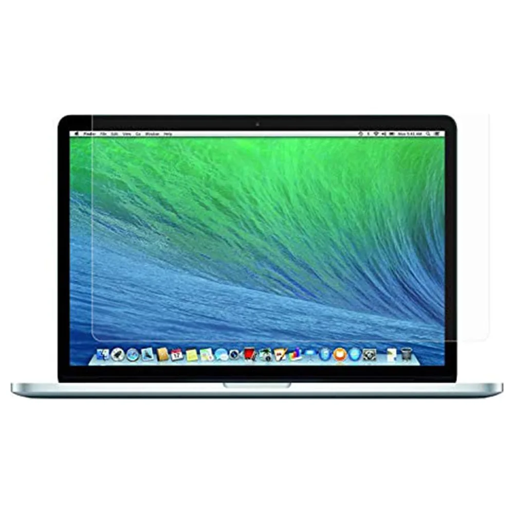 eWINNER 2 Pack Ultra-Thin HD Clear Screen Protector for MacBook Pro 15 inch Retina A1398 2012-2015, Anti-Fingerprint Anti-Scratch Laptop Film - 70-4UIS-FXG7