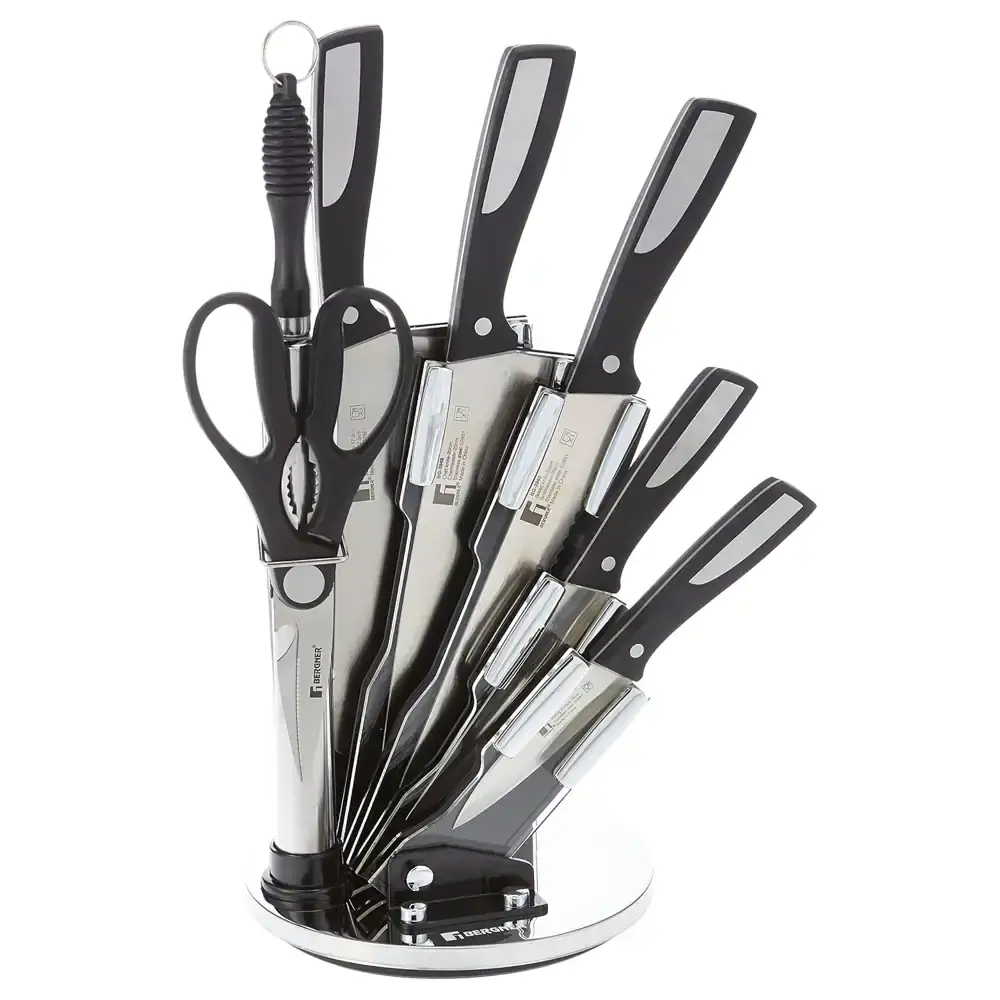 Bergner Resa 18-10 Stainless Steel 8-Piece Knife Set - BG3949