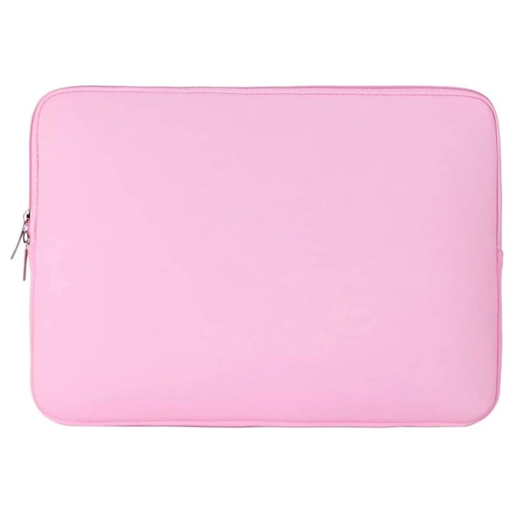 eWINNER 15 Inch Neoprene Laptop Sleeve, Slim Zip-Top Protective Carry Case for 15 Inch MacBook Pro, Notebooks and Ultrabooks, Water-Resistant, Pink - XB-AHE2-TSGO
