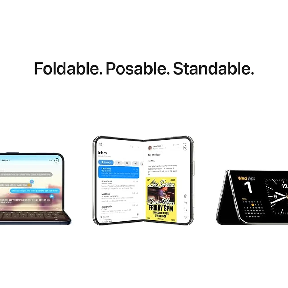 Apple iPhone Duo 512GB - 7.6 Inch Foldable Inner Display, 5.4 Inch Outer Display, A20 Pro Chip, 48MP Dual Fusion Camera, Star White - International Version - Image 2